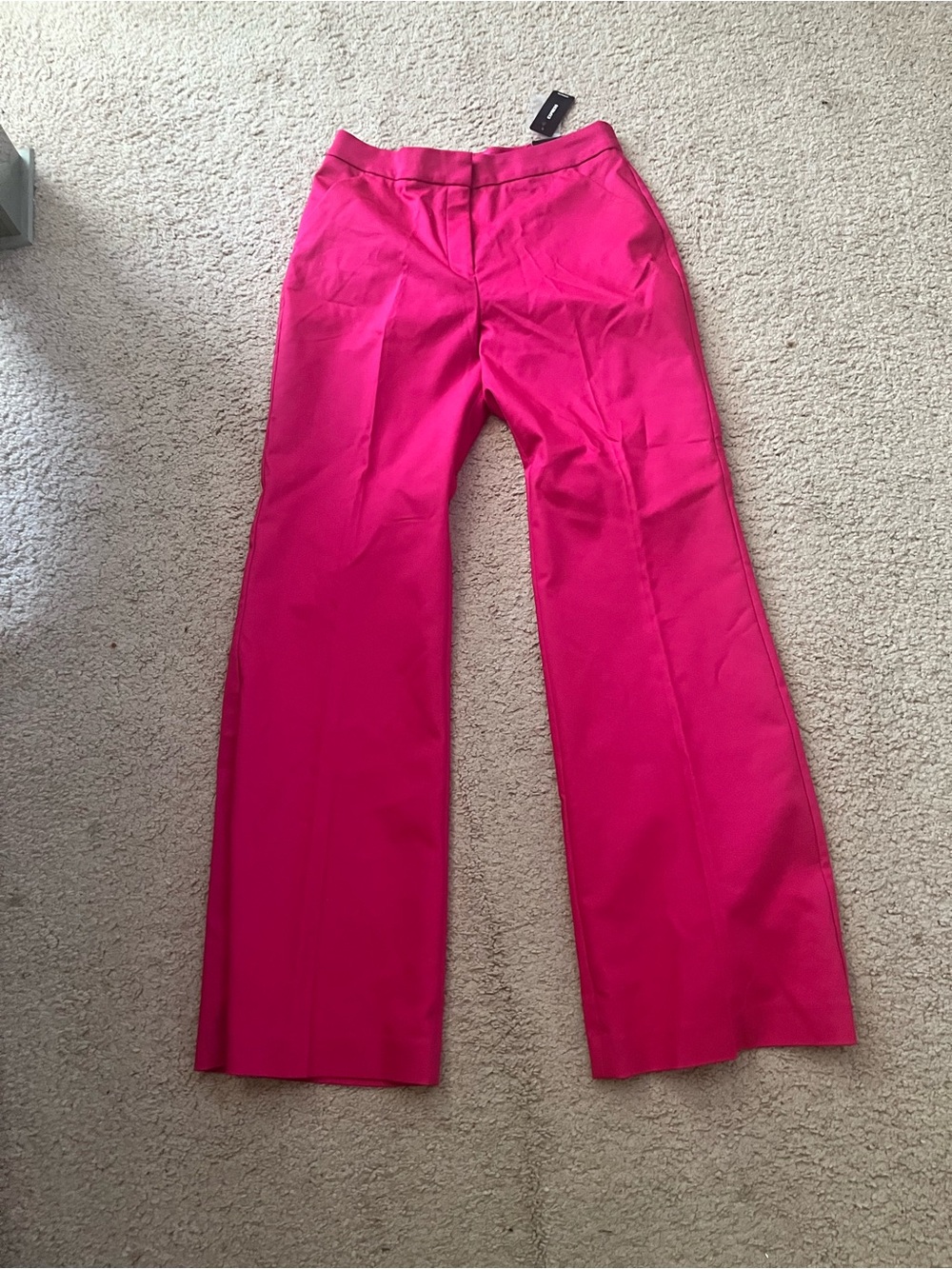Express highwaisted Wide-Leg Pants in Bright Pink